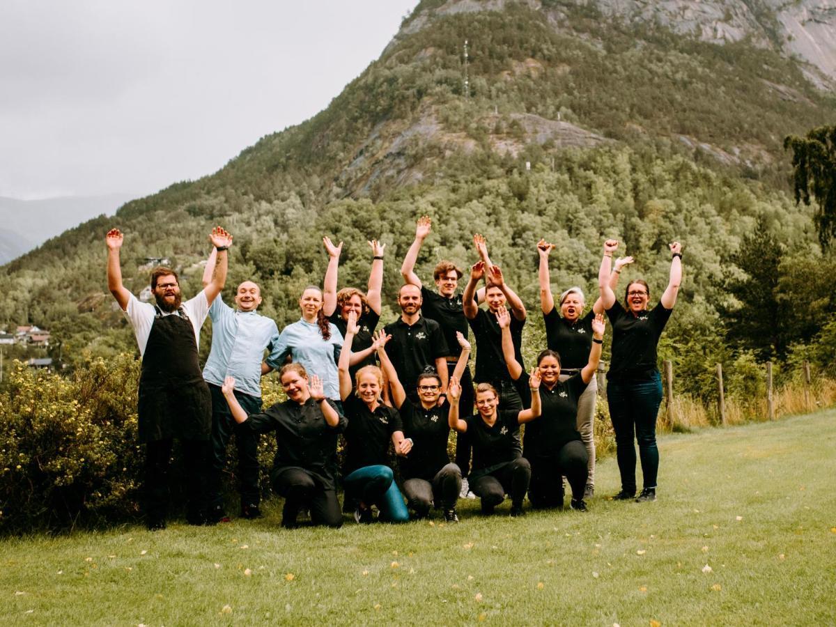 Eidfjord Hotel Bagian luar foto